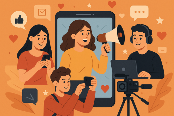Dijital Pazarlamada Yeni Sesler: Influencer ve Kreatör Pazarlamasının Gücü
